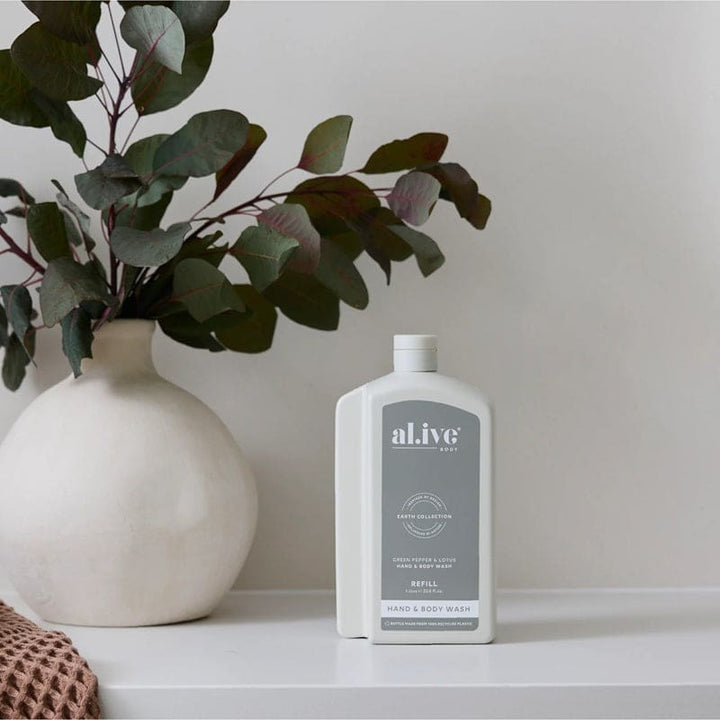 1 Litre Wash Refill | Green Pepper & Lotus - General