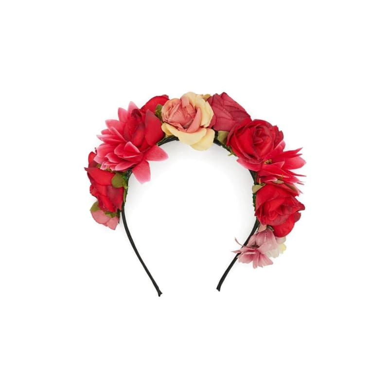 Adelina Headpiece | Red - Accessories