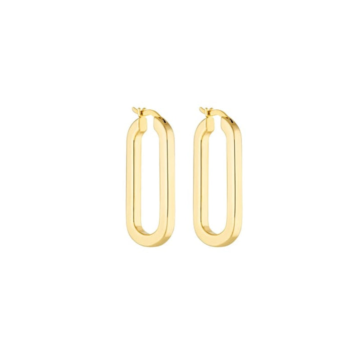 Baby Oval Hoops - Jewellery