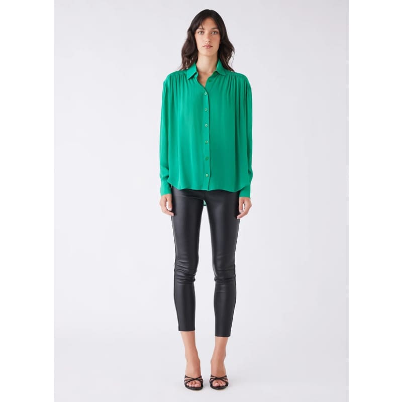 Bloom Shirt | Emerald - Tops