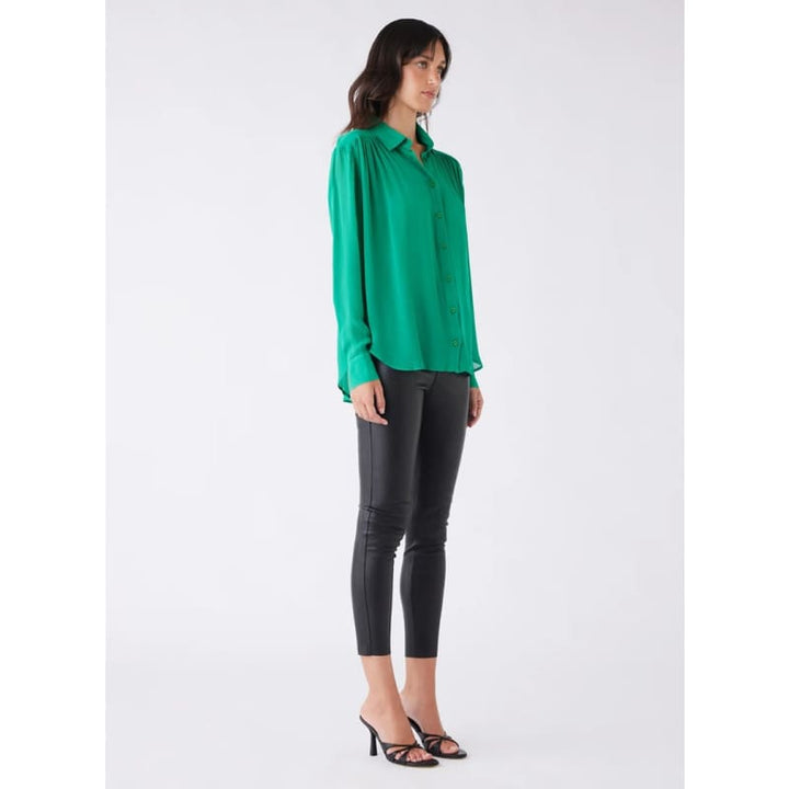 Bloom Shirt | Emerald - Tops