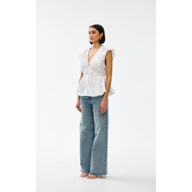 Bobbie Top | Ivory - Tops
