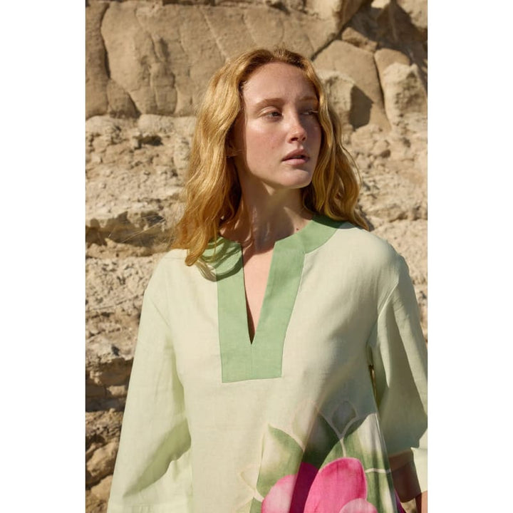 Bridget Dress | Meadow Phalae - Dress