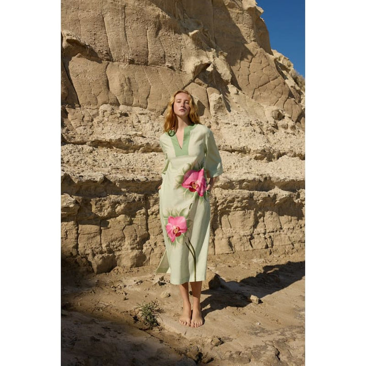 Bridget Dress | Meadow Phalae - Dress