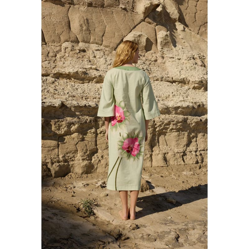 Bridget Dress | Meadow Phalae - Dress