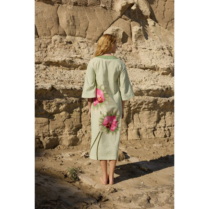 Bridget Dress | Meadow Phalae - Dress