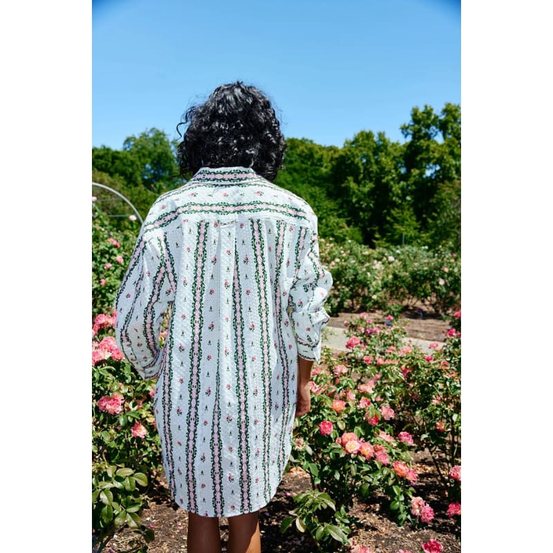 Buddy Shirt | Antique Rose Stripe - Tops