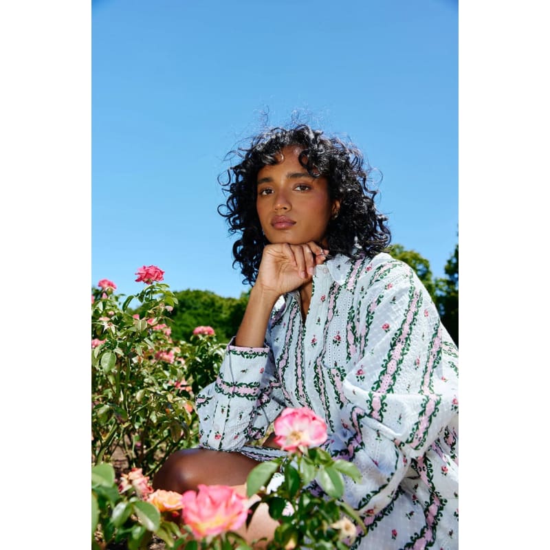 Buddy Shirt | Antique Rose Stripe - Tops