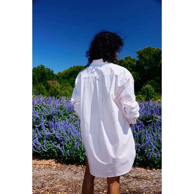 Buddy Shirt | Baby Rose Stripe - Tops