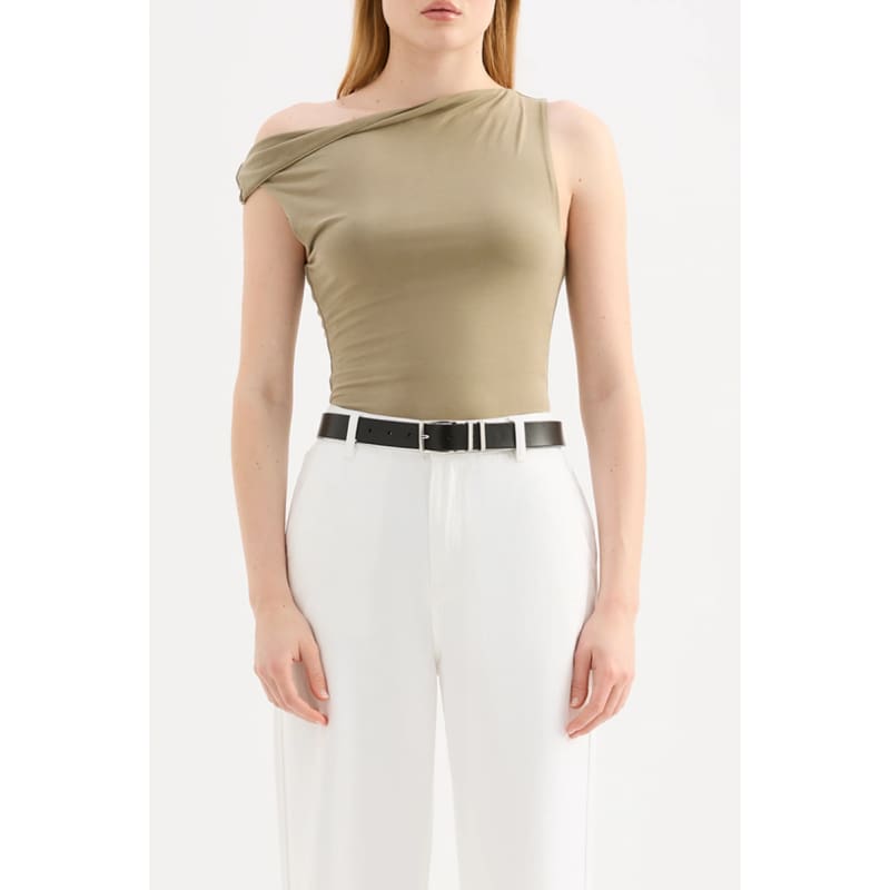 Chelsea Top | Deep Sage - Tops