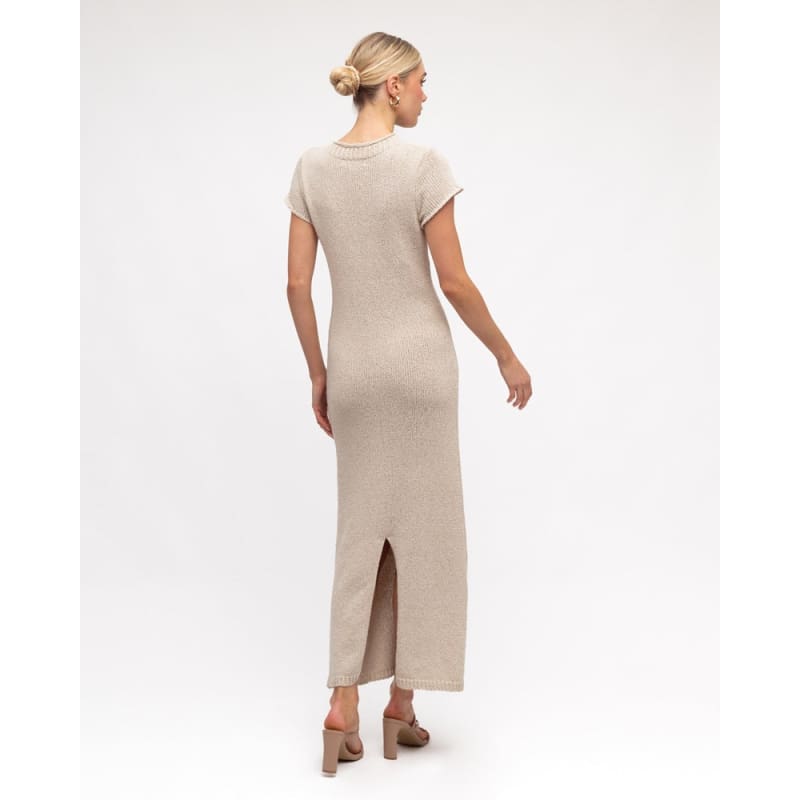 Clementine Knitted Dress | Sand - Dress
