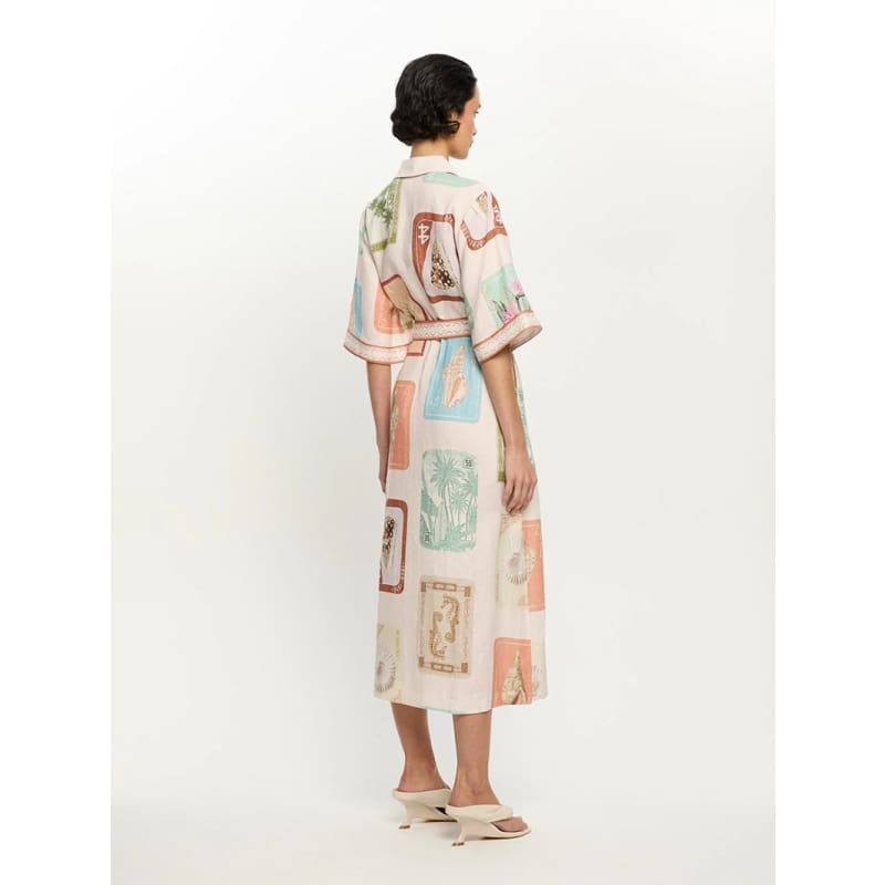 Coastline Shirt Dress - Dress