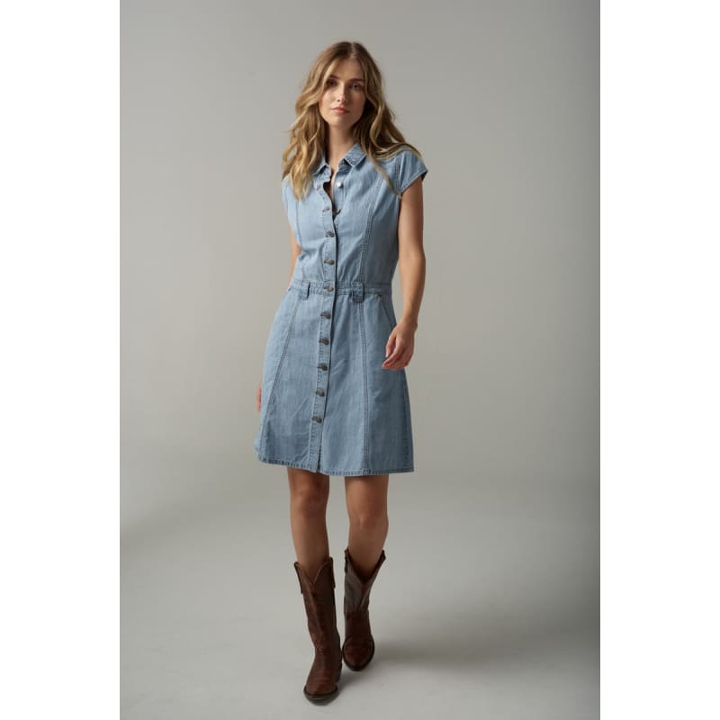 Denim Dress | Light Blue C1632 Dress