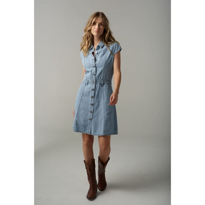 Denim Dress | Light Blue C1632 Dress