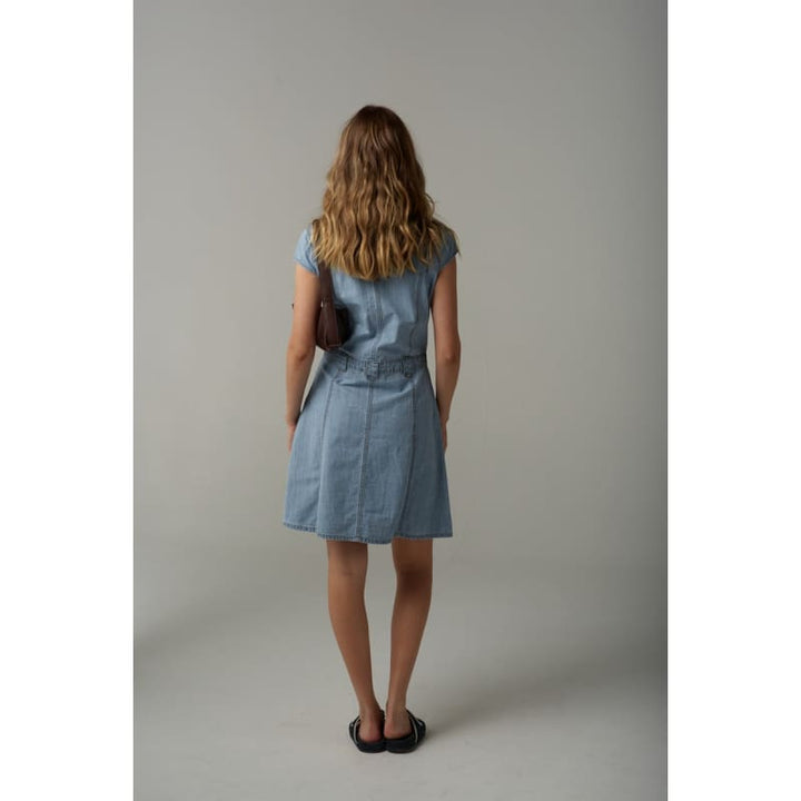 Denim Dress | Light Blue C1632 Dress