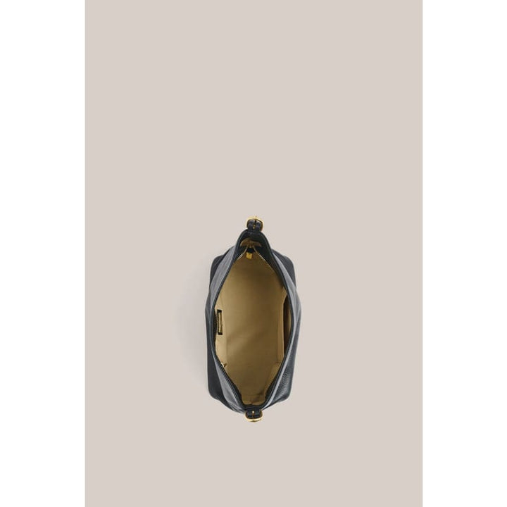Eden Black Leather Shoulder Bag - Accessories