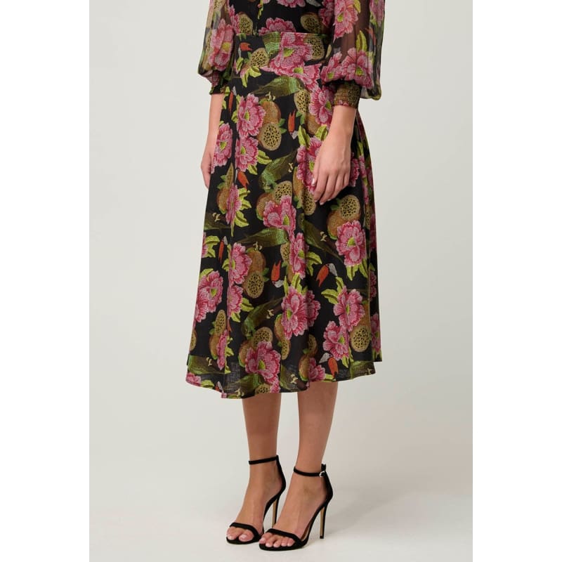 Estrella Linen Viscose Skirt | Winter Ganadilla - Bottoms