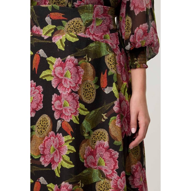 Estrella Linen Viscose Skirt | Winter Ganadilla - Bottoms
