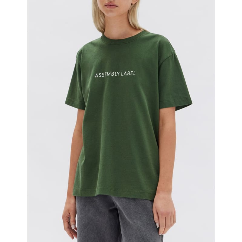 Everyday Organic Logo Tee | Forest - Tops