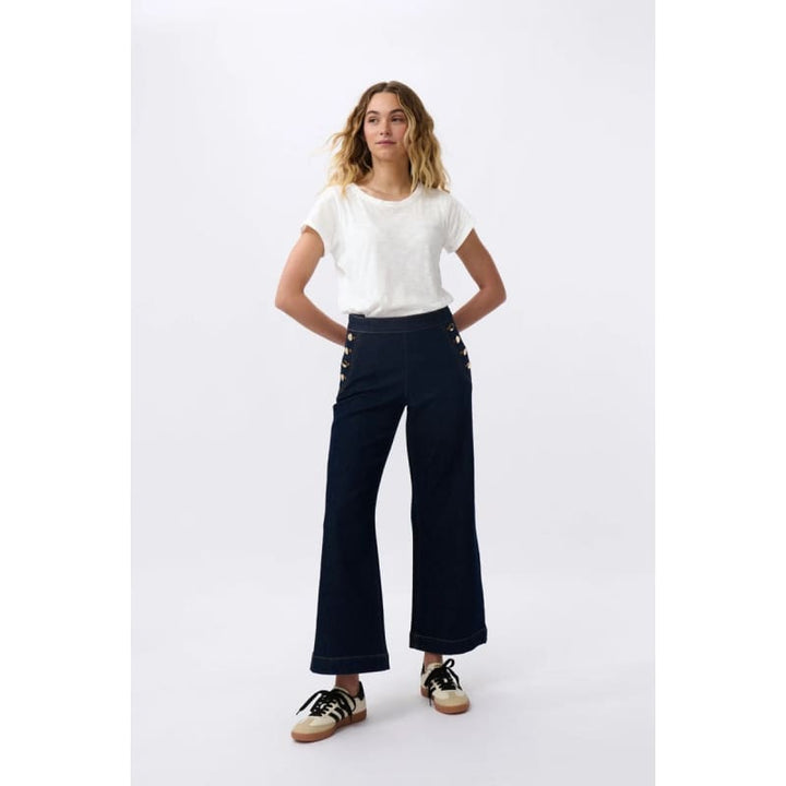 Freya Sailor Jean | Indigo - Bottoms