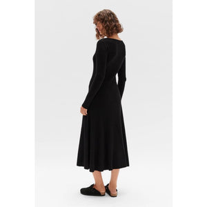 Gloria Knit Dress Black - Dress