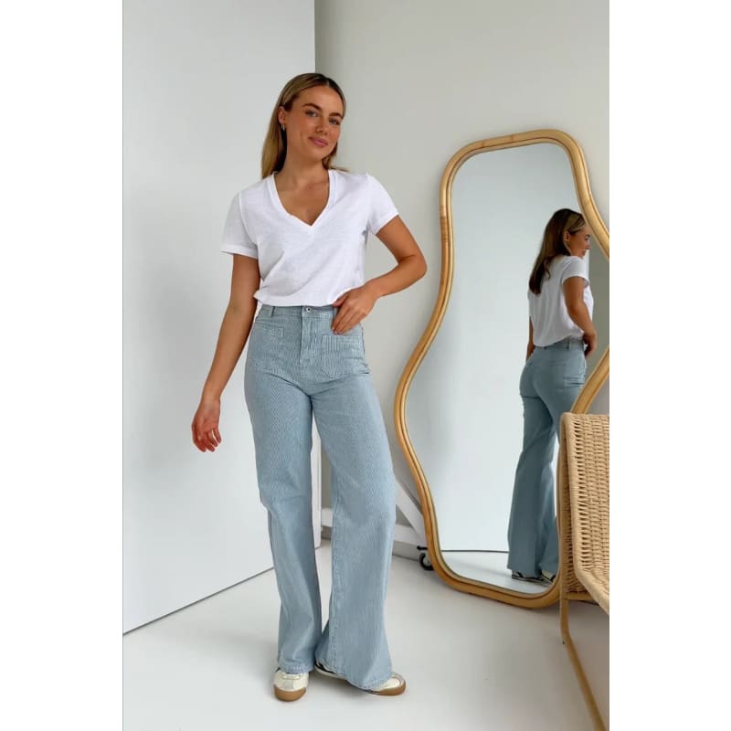 Harper Jean | Stripe - Bottoms