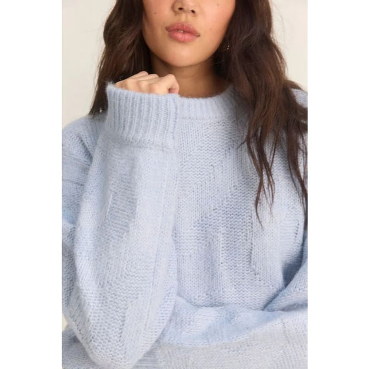 Heritage Knit Jumper | Cerulean - Knitwear