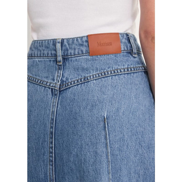 Jacque Denim Skirt | Light Blue Bottoms