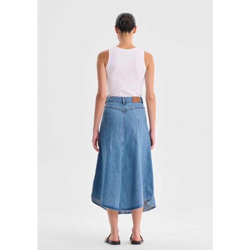 Jacque Denim Skirt | Light Blue Bottoms