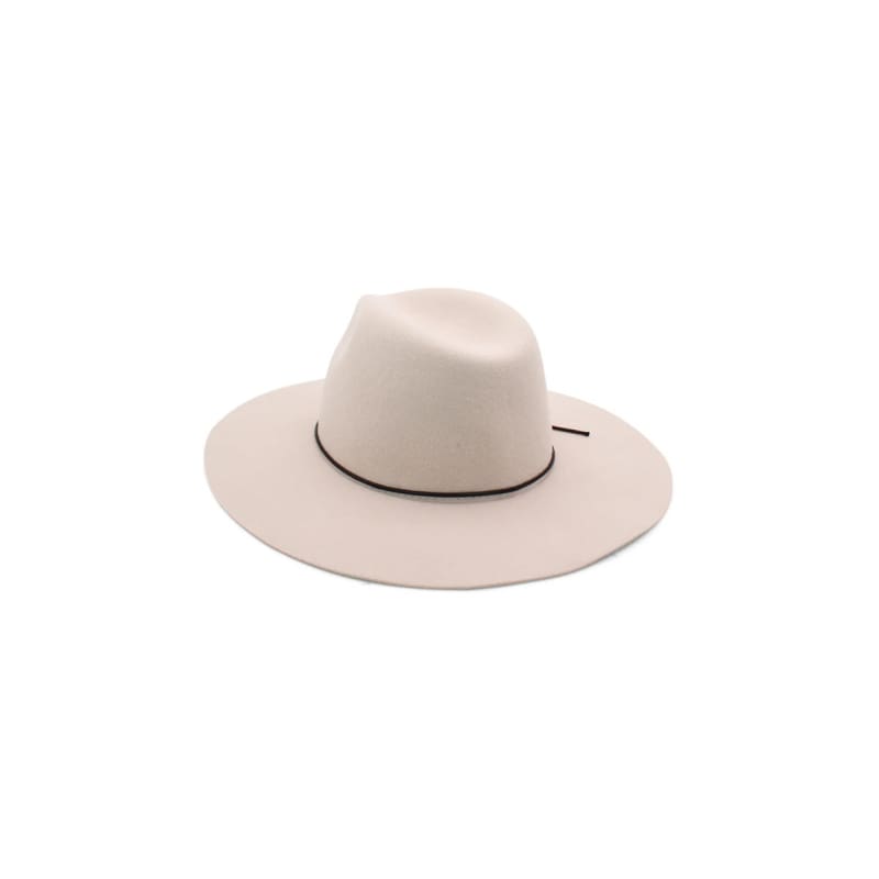 Kaiya Soft Wool Felt Fedora | Beige - Accessories