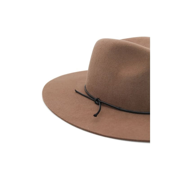 Kaiya Soft Wool Felt Fedora | Brown - Accessories
