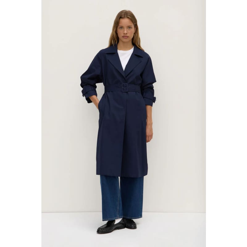Kallina Trench Coat | Ink - Jackets
