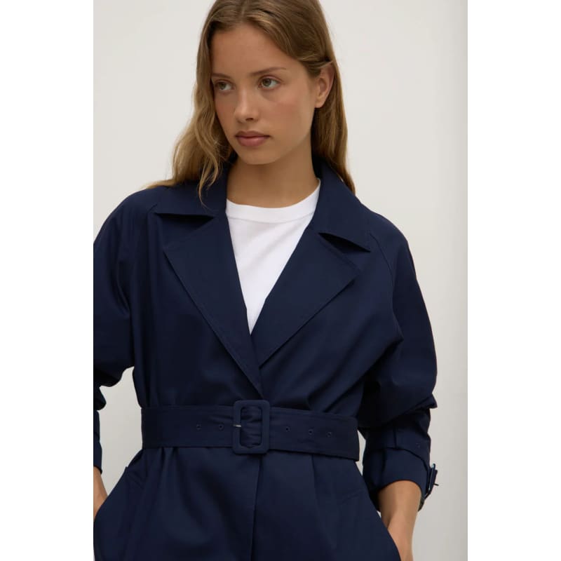 Kallina Trench Coat | Ink - Jackets