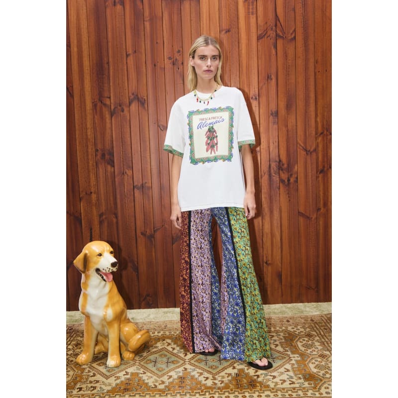 Katerina Chilli Tee | Cream - Tops