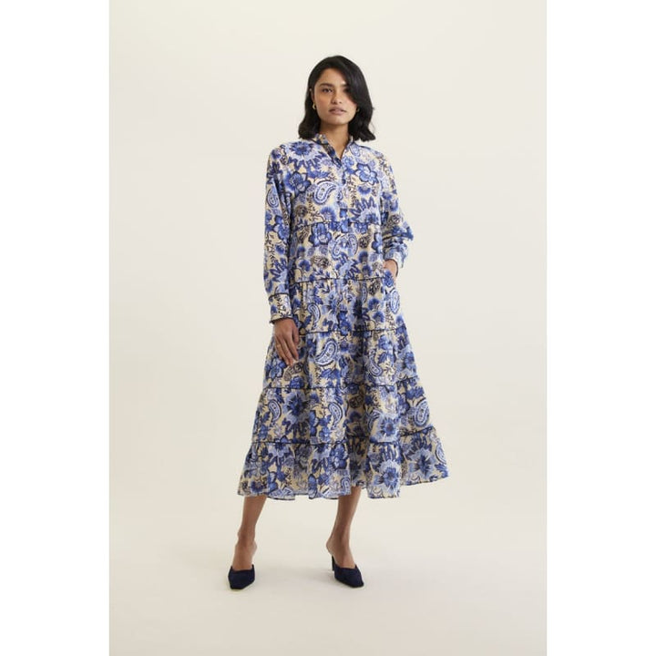 Kennedy Dress Astoria | Navy - Dress