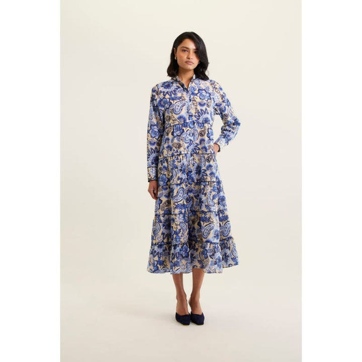 Kennedy Dress Astoria | Navy - Dress