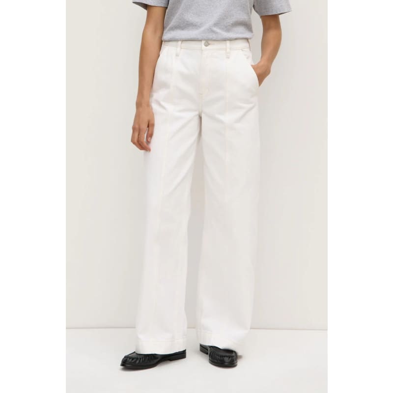 Lexi Wide Leg Jean Vintage Jean | White - Bottoms