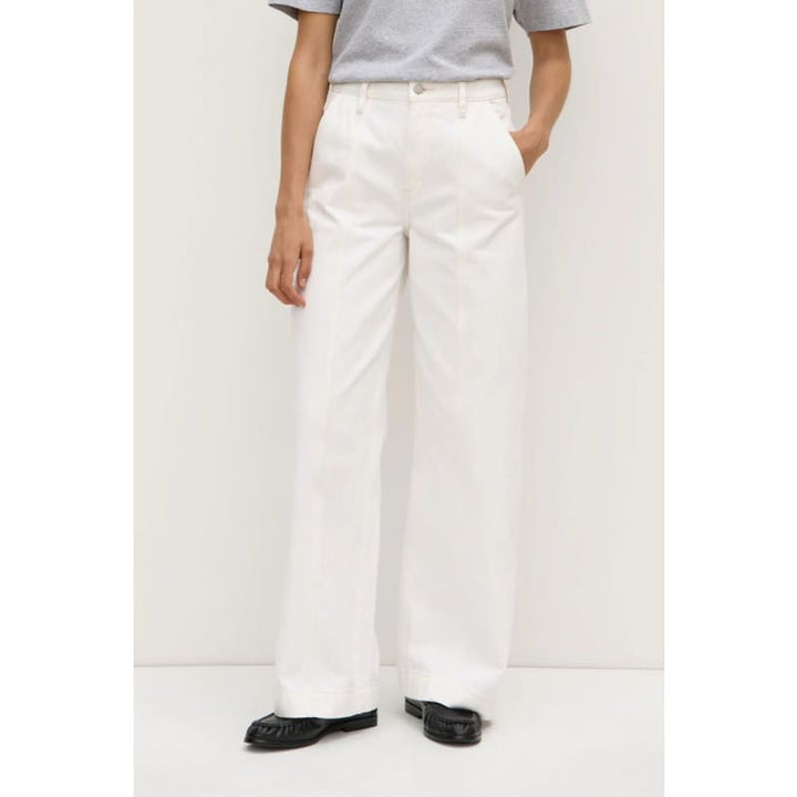 Lexi Wide Leg Jean Vintage Jean | White - Bottoms