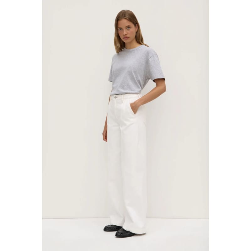 Lexi Wide Leg Jean Vintage Jean | White - Bottoms