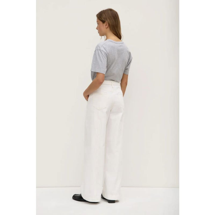 Lexi Wide Leg Jean Vintage Jean | White - Bottoms