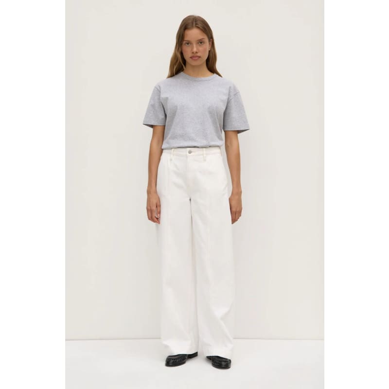 Lexi Wide Leg Jean Vintage Jean | White - Bottoms
