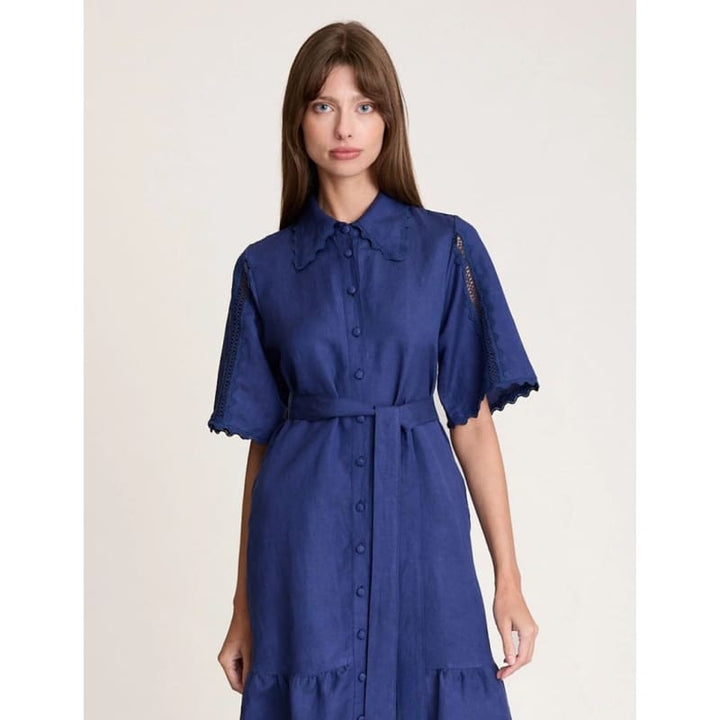 Lottie Dress | Navy - Dress