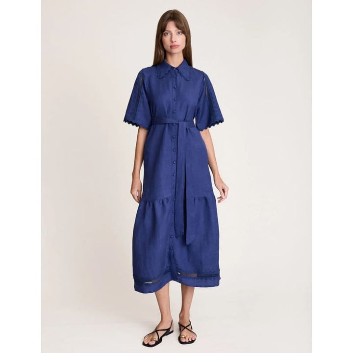 Lottie Dress | Navy - Dress