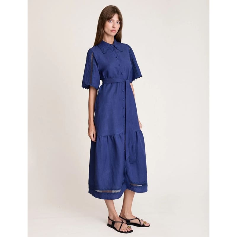 Lottie Dress | Navy - Dress