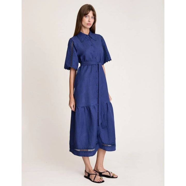 Lottie Dress | Navy - Dress