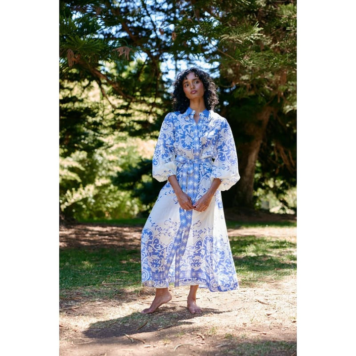 Lucille Dress | Antique Royal - Dress