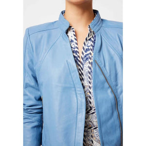 Lyra Leather Jacket | Zenith - Jackets