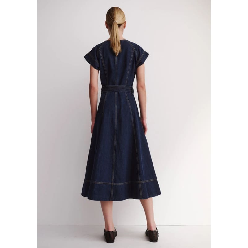 Mackenzie Denim Dress | Dark Blue