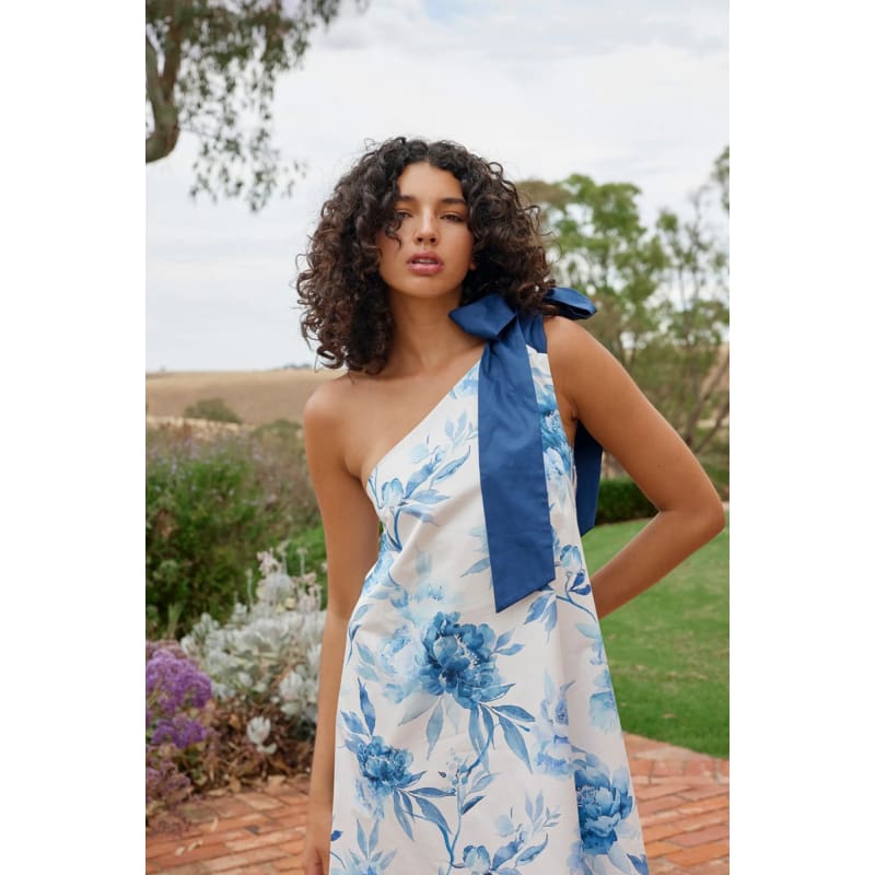 Mila Dress | Cerulean Peony - Dress