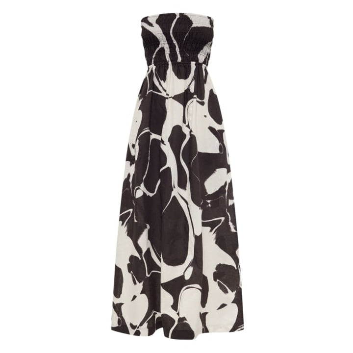 Ombra Shirred Maxi Dress Dress